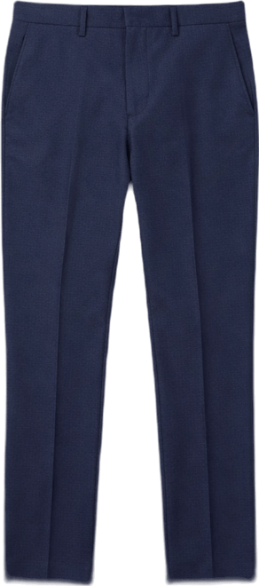 Men's Slim-Fit Flat Front Dress Pants