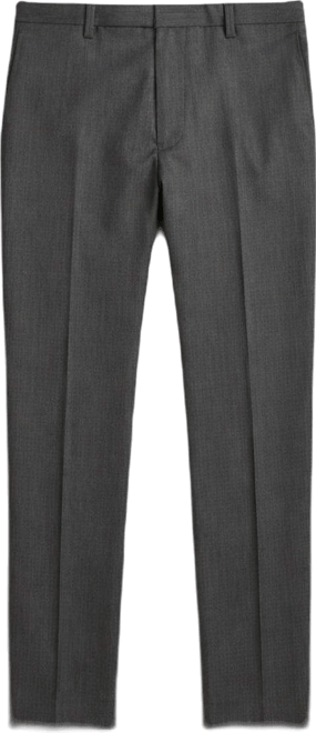 Men's Slim-Fit Flat Front Dress Pants
