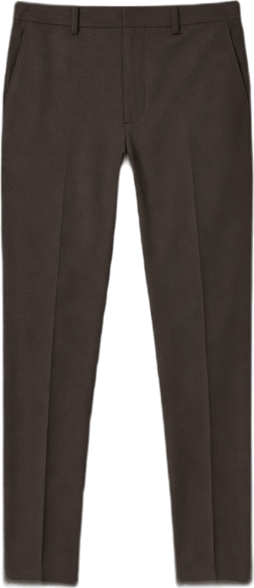 Men's Slim-Fit Flat Front Dress Pants