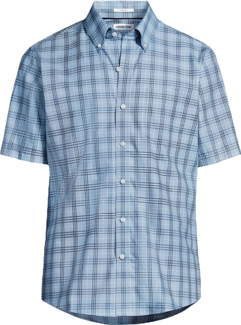 Men's Short Sleeve No Iron Twill Shirt
