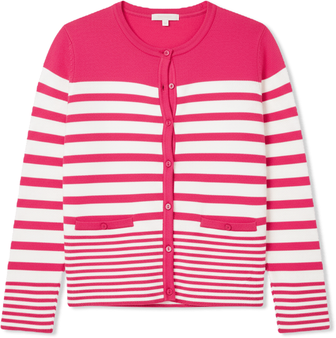 Women's Mix Stripe Cardigan Top, Macy's Exclusive
