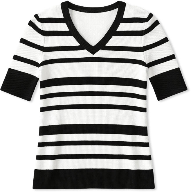 Women's Textured Stripe Sweater, Macy's Exclusive