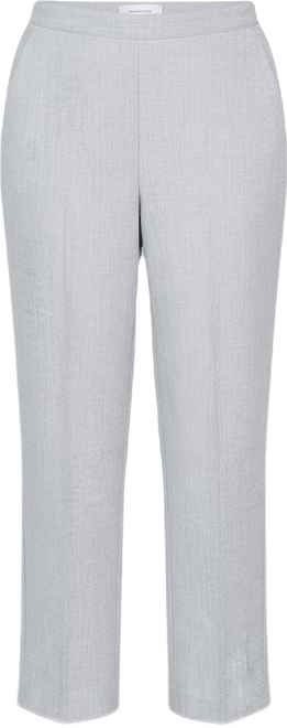 Women's Al Fresco Tailored Flat Front Slant Pocket Short Length Pant