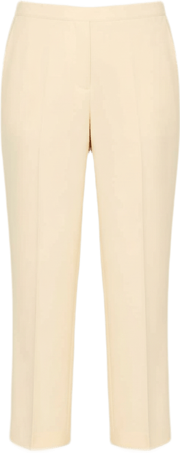 Women's Al Fresco Tailored Flat Front Slant Pocket Short Length Pant