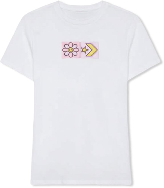 Women's Flower Grid T-Shirt