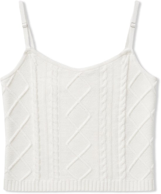 Women's Louise Cable Knit Tank Top