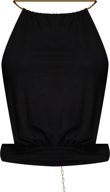 Women's Damarey Chain Backless Halter Top