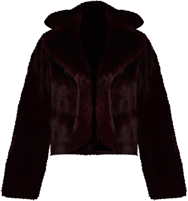 Womens Kamilah Oversized Faux Fur Coat