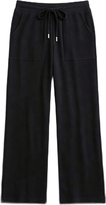 Women's Waffle-Knit Wide-Leg Pull-On Pants, Macy's Exclusive