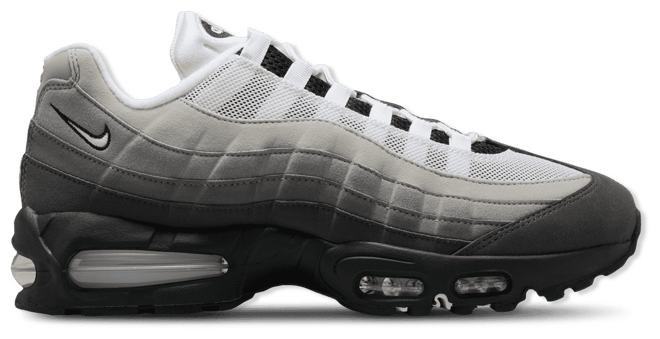 Nike Air Max 95 ホワイト/ブラック/グレー Nike Air Max 95 - Men's | Foot Locker