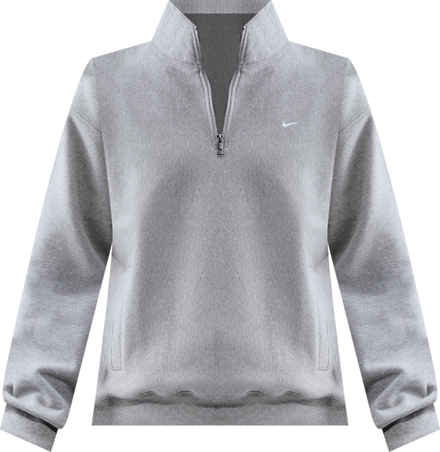 Nike Solo Swoosh Haut en Fleece à 1/4 de zip pour homme