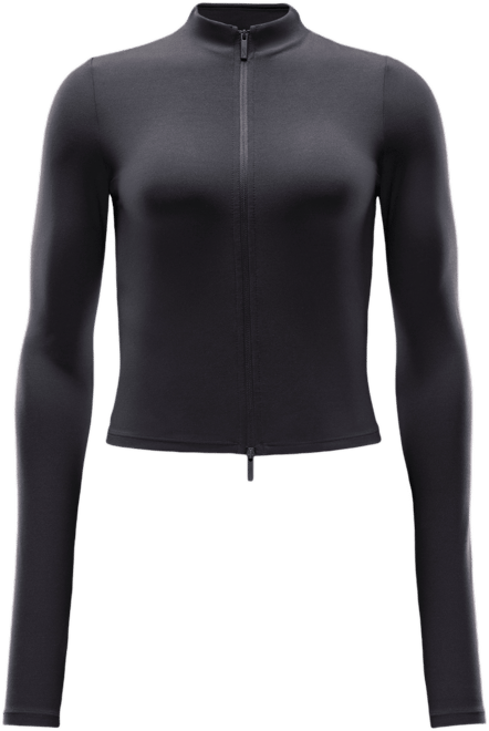 Nike Zenvy Haut à manches longues et zip Dri-FIT pour femme