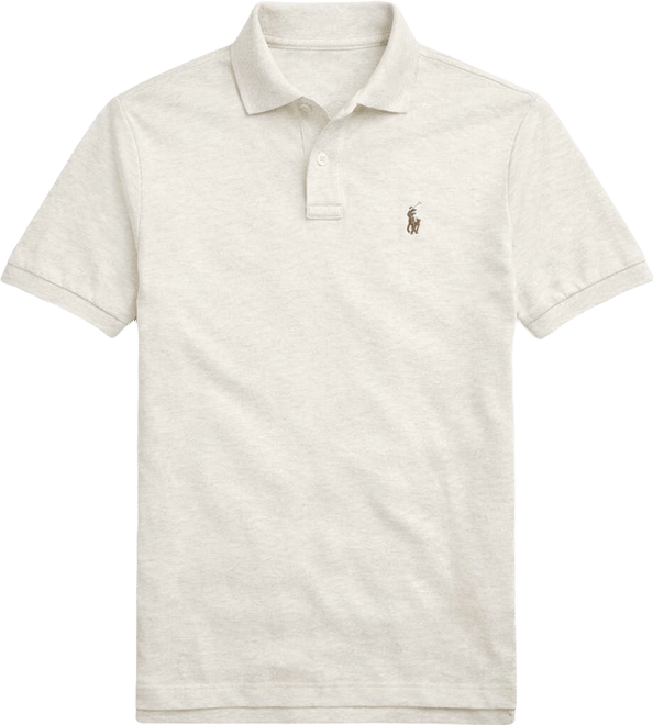 Men's Slim-Fit Soft Cotton Polo Shirt