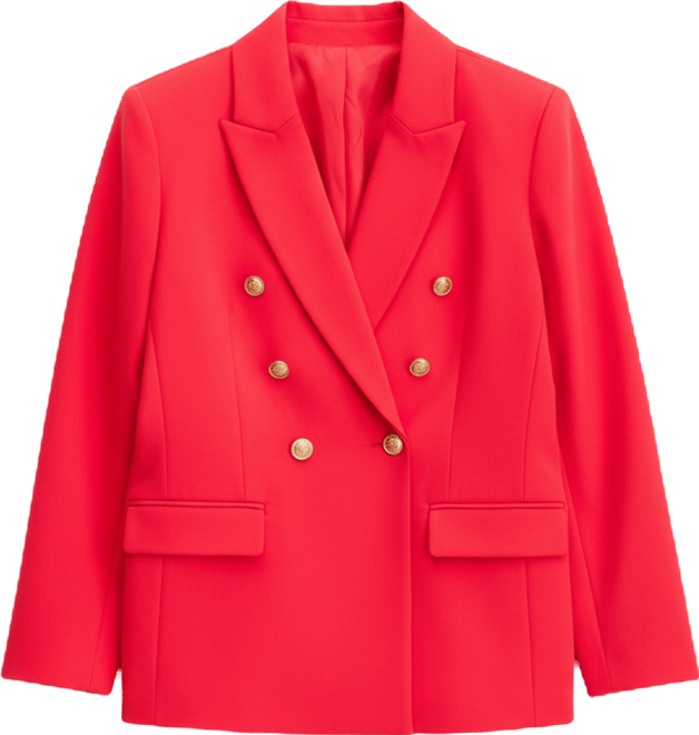 Plus Size Faux Double-Breasted Blazer, Macy's Exclusive