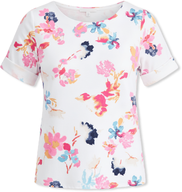 Plus Size Boat-Neck Cuffed-Sleeve Top, Macy's Exclusive