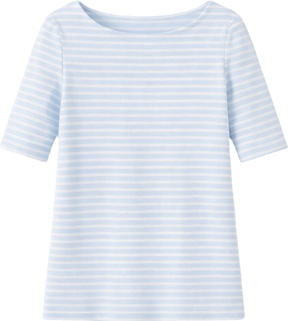 Women's Printed Boat-Neck Elbow-Sleeve Top, Macy's Exclusive