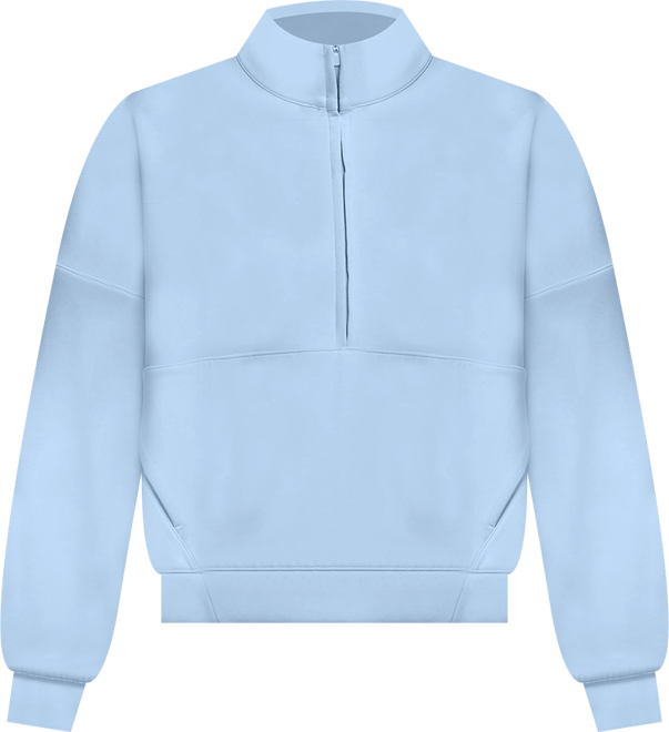 Nike 24.7 ImpossiblySoft Women's Dri-FIT Oversized 1/2-Zip Top