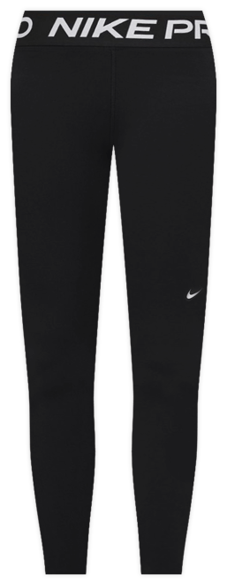 Nike Pro Women's Mid-Rise Crop Mesh-Panel Leggings