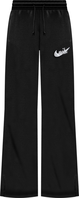 Nike Sportswear Phoenix Fleece Women's High-Waisted Wide-Leg Logo Trousers
