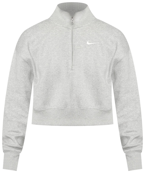 Nike Sportswear Phoenix Fleece Sweat court à 1/4 de zip pour femme