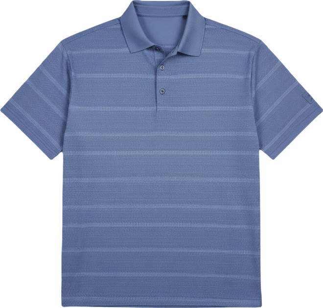 Men's Striped Classic-Fit Golf Polo Shirt