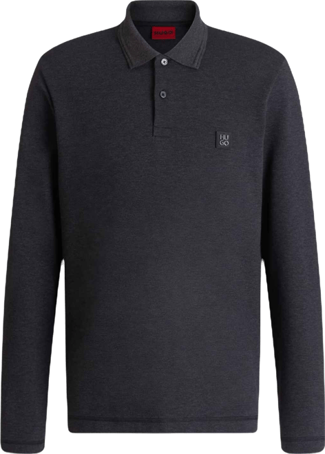 Men's Dinote Long-Sleeve Polo Shirt