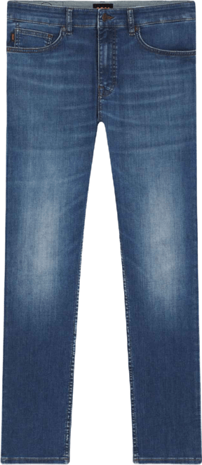 Boss by  Men's Delaware Soft-Motion Denim Slim-Fit Jeans