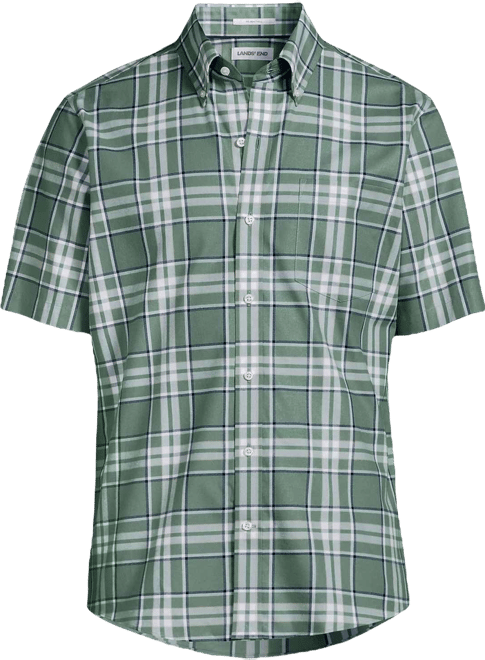 Men's Tall Short Sleeve No Iron Twill Shirt
