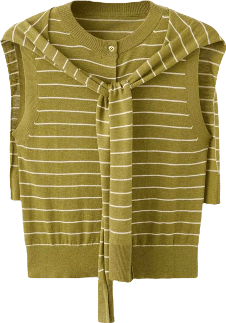 Women's Jersey-Knit Waistcoat