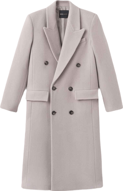 Women's Double-Breasted Wool Coat