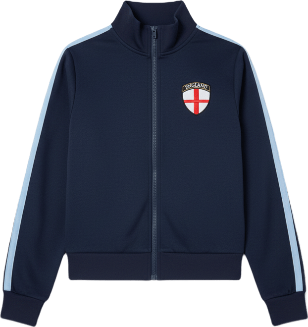 Women's England Zip Up Sweatshirt