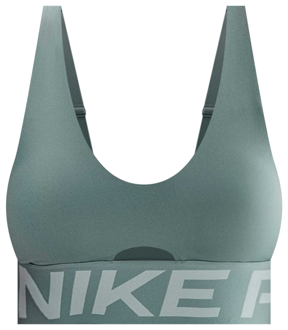 Nike Pro Indy Plunge Brassière de sport rembourrée à maintien normal pour femme