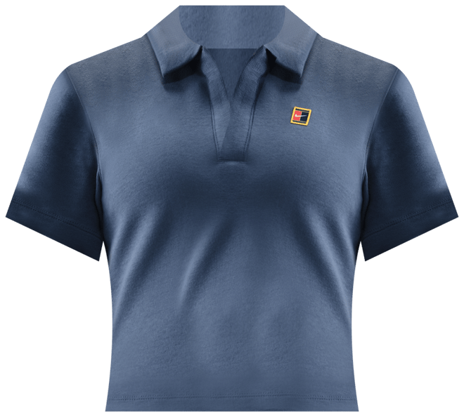NikeCourt Heritage Polo de tennis court à manches courtes pour femme