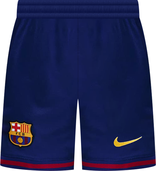 F.C. Barcelona 2025/26 Stadium Home Older Kids' Nike Dri-FIT Football Replica Shorts