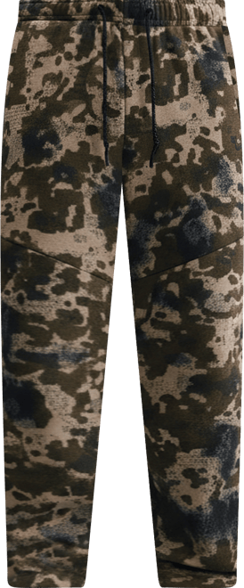 Nike Tech Men's Open-Hem Fleece Camo Trousers