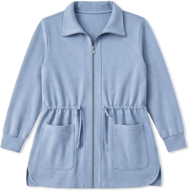 Style & Co Plus Size Lux Soft Fleece Anorak Knit Jacket,  Exclusive