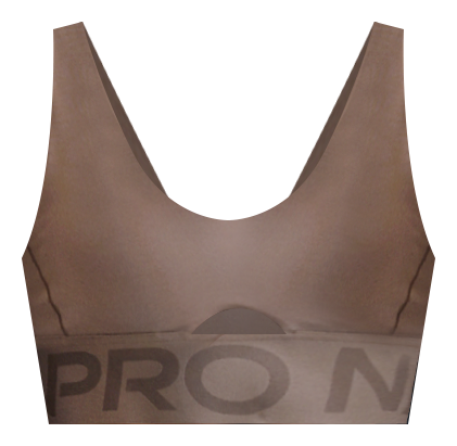 Nike Pro Indy Plunge Brassière de sport rembourrée à maintien normal pour femme