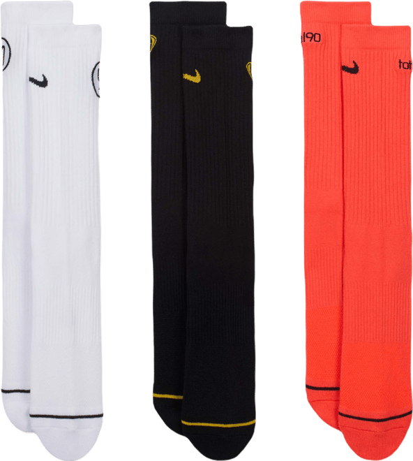 Nike Total 90 Everyday Chaussettes mi-mollet rembourrées (3 paires)