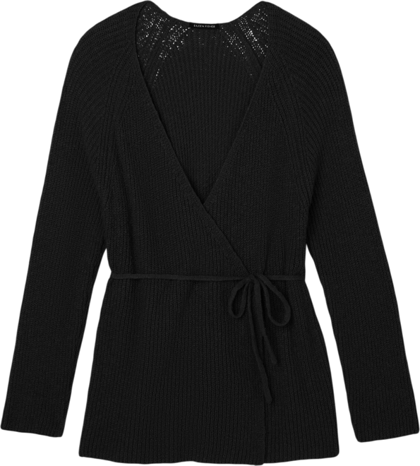 Peruvian Cotton Cloud V-Neck Cardigan | EILEEN FISHER
