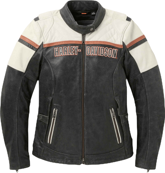 Women's H-D Miss Enthusiast III Leather Riding Jacket | Harley