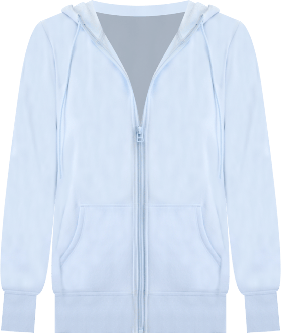 Women's Relaxed Zip-Front Long-Sleeve Fleece Hoodie, Created for Macy's