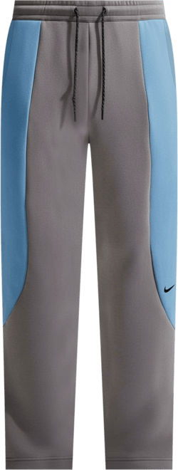 Nike Tech Pantalon en Fleece à ourlet ouvert et couleurs contrastées pour homme