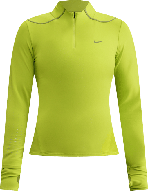 Nike Swift Haut de running Therma-FIT ADV à 1/4 de zip avec motifs réfléchissants pour femme