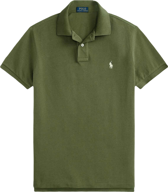 Men's Custom Slim Fit Mesh Polo