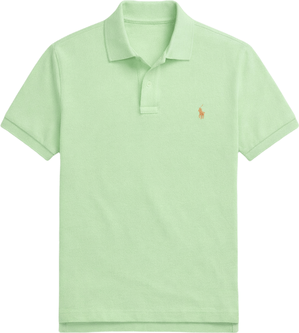 Men's Custom Slim Fit Mesh Polo