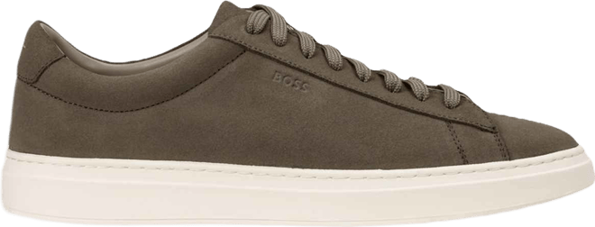 Boss by  Men's Kieran Suede Tennis Sneaker