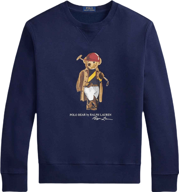 Men's Polo Bear Crewneck Sweatshirt