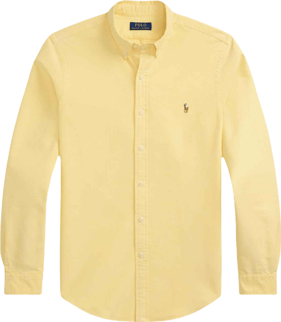 Men's Long-Sleeve Oxford Shirt