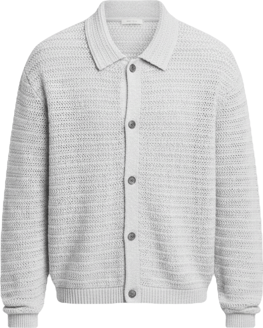 Men's Relaxed-Fit Elio Long-Sleeve Polo Sweater, Macy's Exclusive