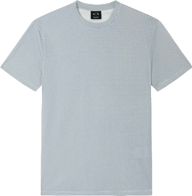 Men's Short Sleeve Allover logo Printed T-Shirt